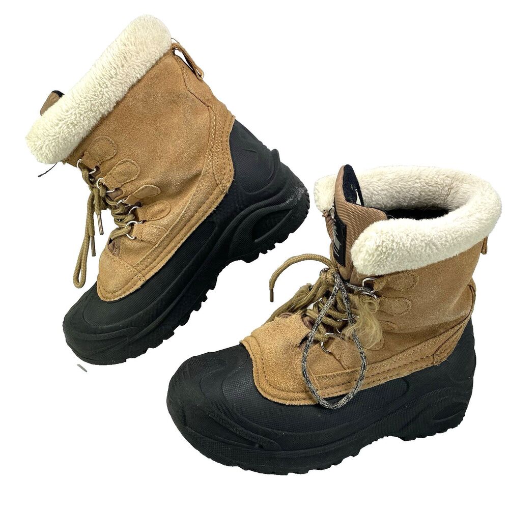 Itasca Boots 3M Thinsulate Men's Sz 8 Buff Color Leather Uppers Winter 657080WR